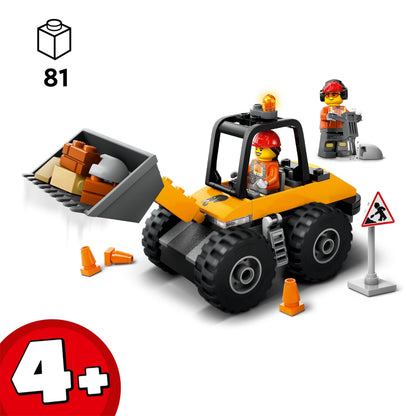 LEGO Yellow Wheel Loader Excavator 60450 City