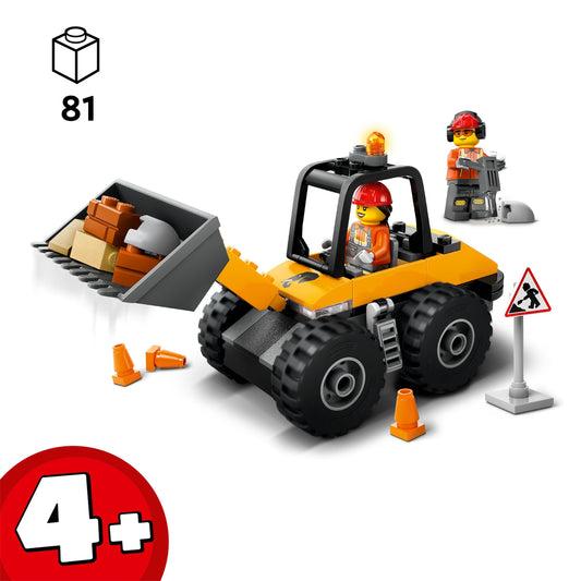 LEGO Yellow Wheel Loader Excavator 60450 City