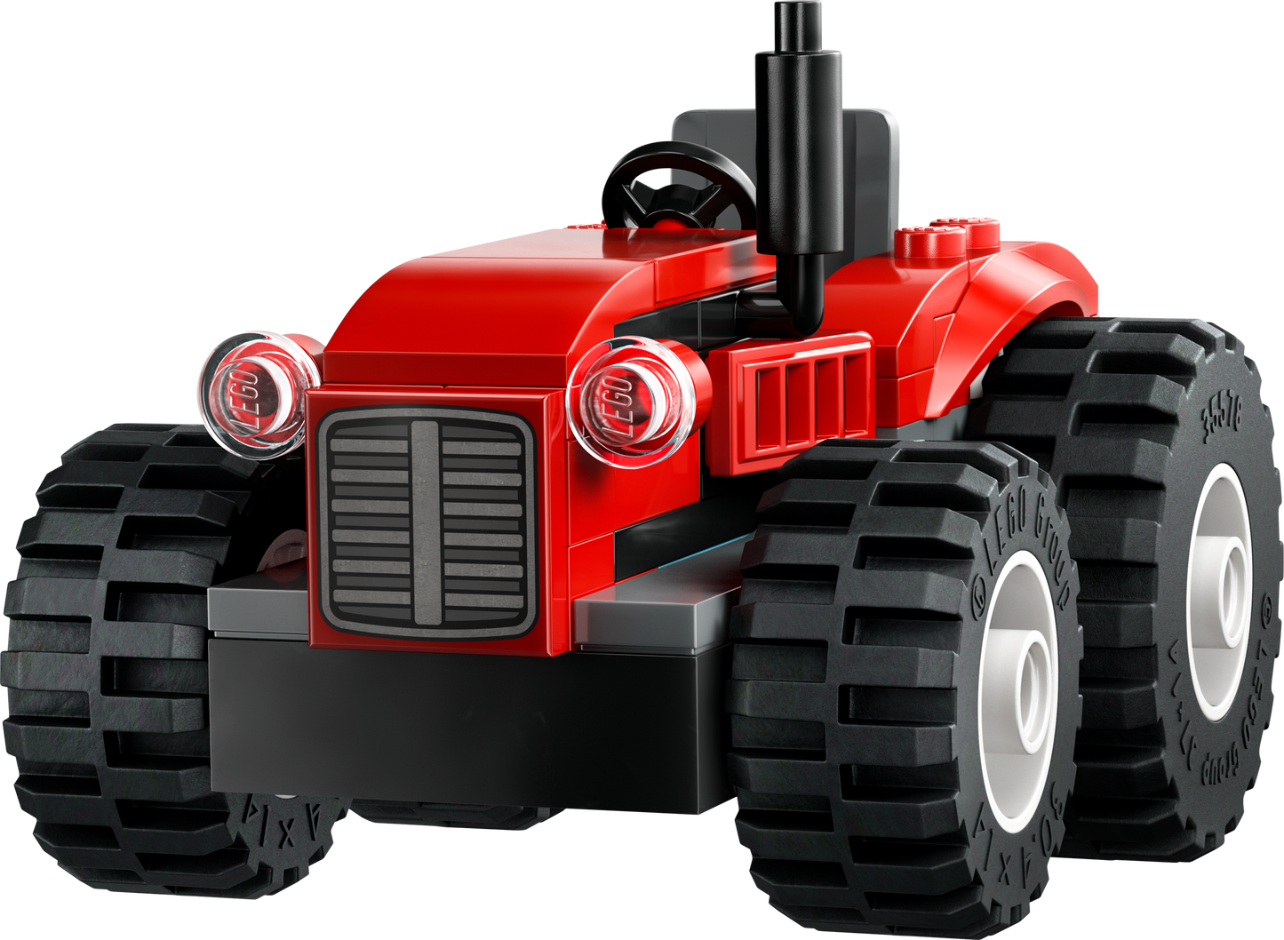 LEGO 60461 Roter Traktor mit Anhänger