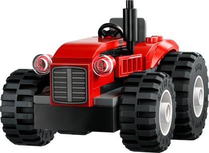 LEGO 60461 Roter Traktor mit Anhänger