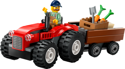 LEGO 60461 Roter Traktor mit Anhänger