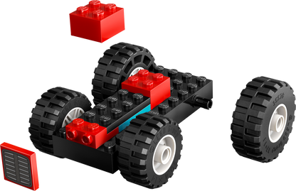 LEGO 60461 Roter Traktor mit Anhänger