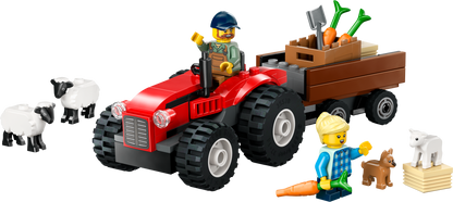 LEGO 60461 Roter Traktor mit Anhänger