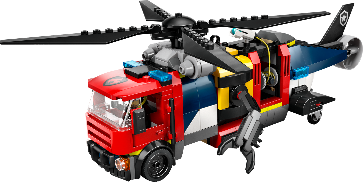 LEGO Helicopter, Fire Truck and Submarine 60462 City