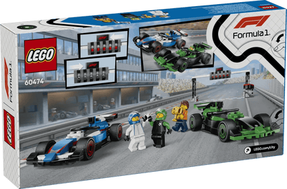 LEGO F1 Start lijn met VCARB & Sauber Formule 1 auto's 60474 City