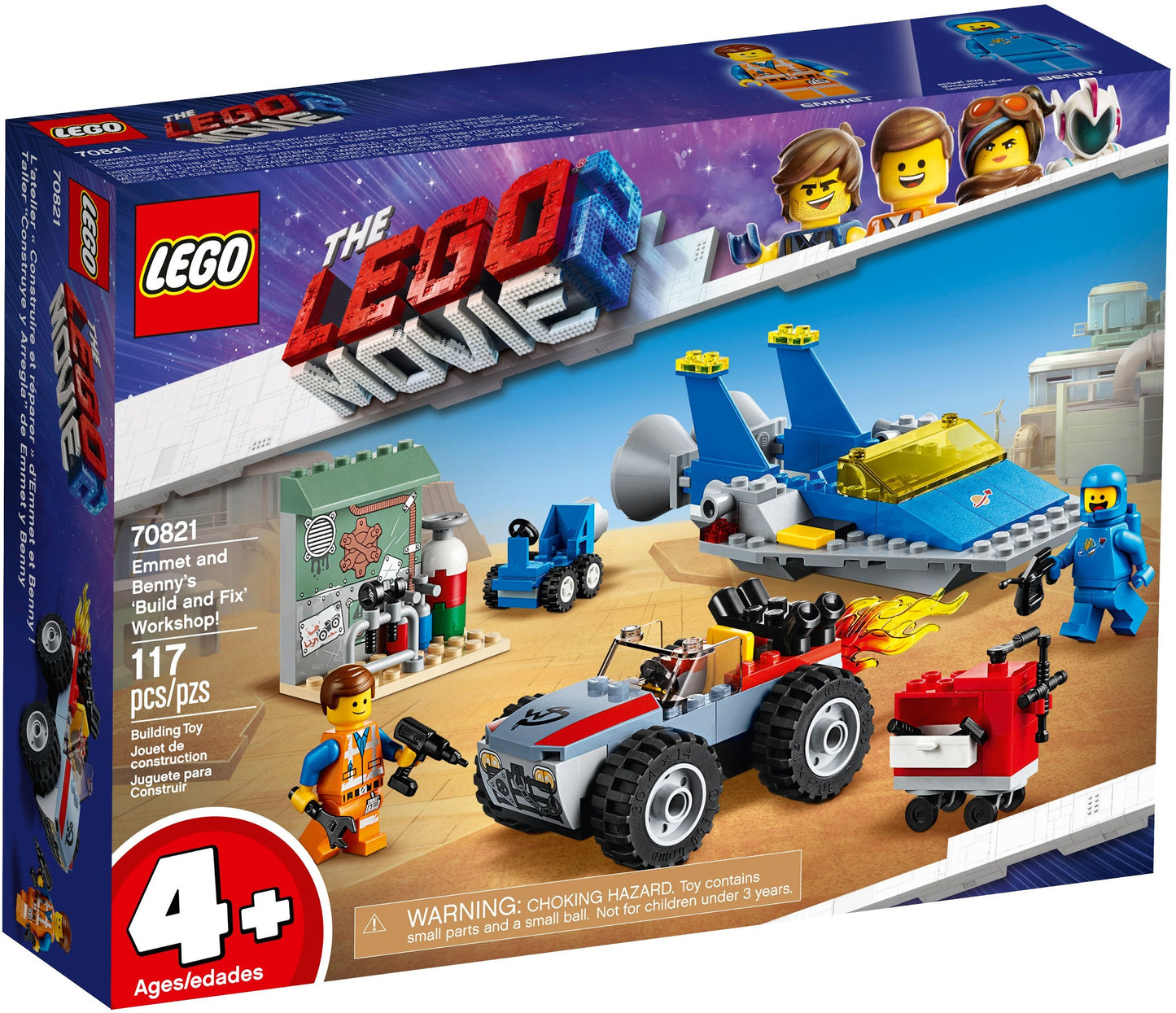 LEGO Emmet's Workshop 70821 Movie