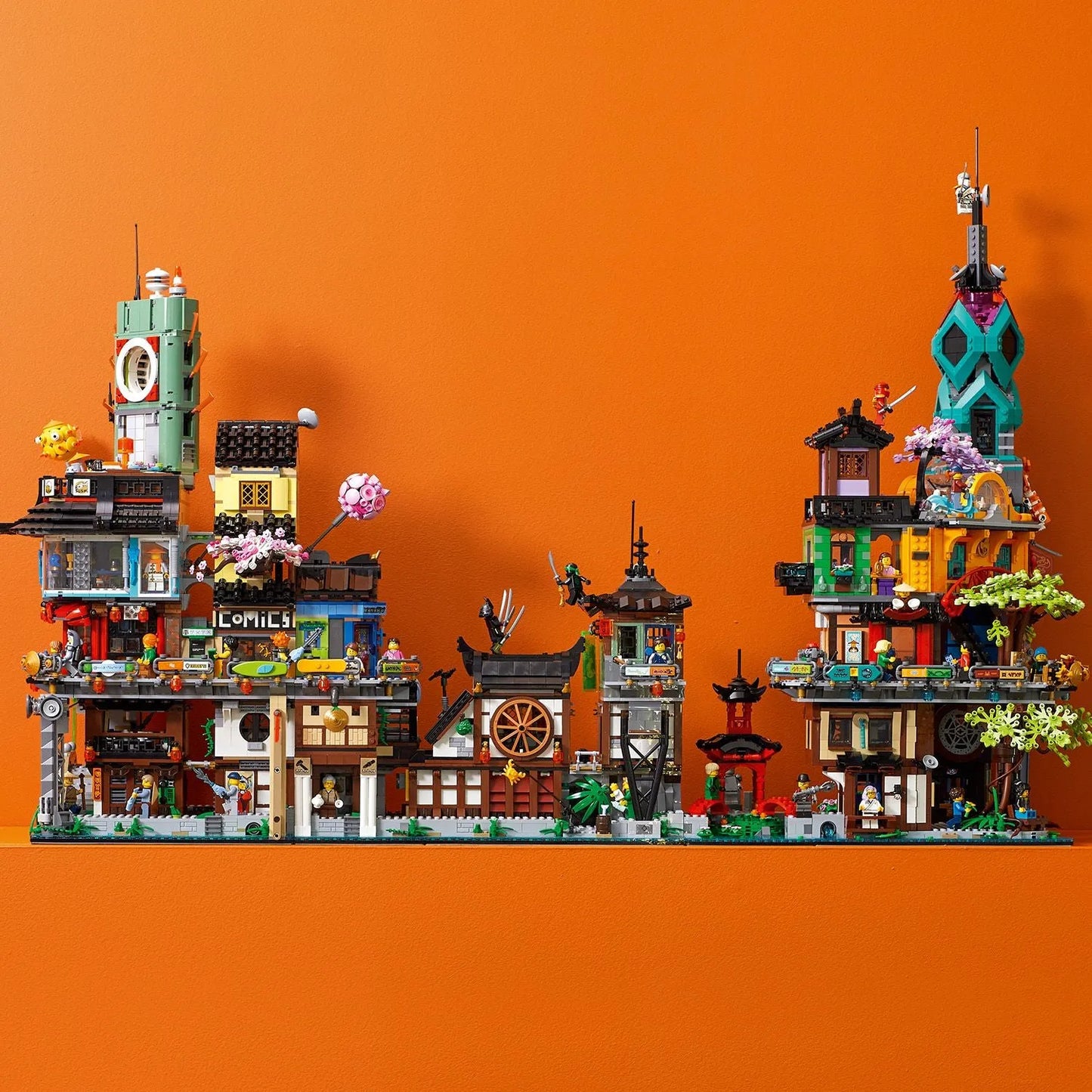 LEGO Ninjago Stadstuinen / The gardens of Ninjago City 71741 Ninjago