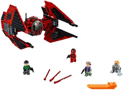 LEGO Major Vonreg's TIE Fighter including Vonreg, Kaz Xiono, Leia and Bucket 75240 StarWars