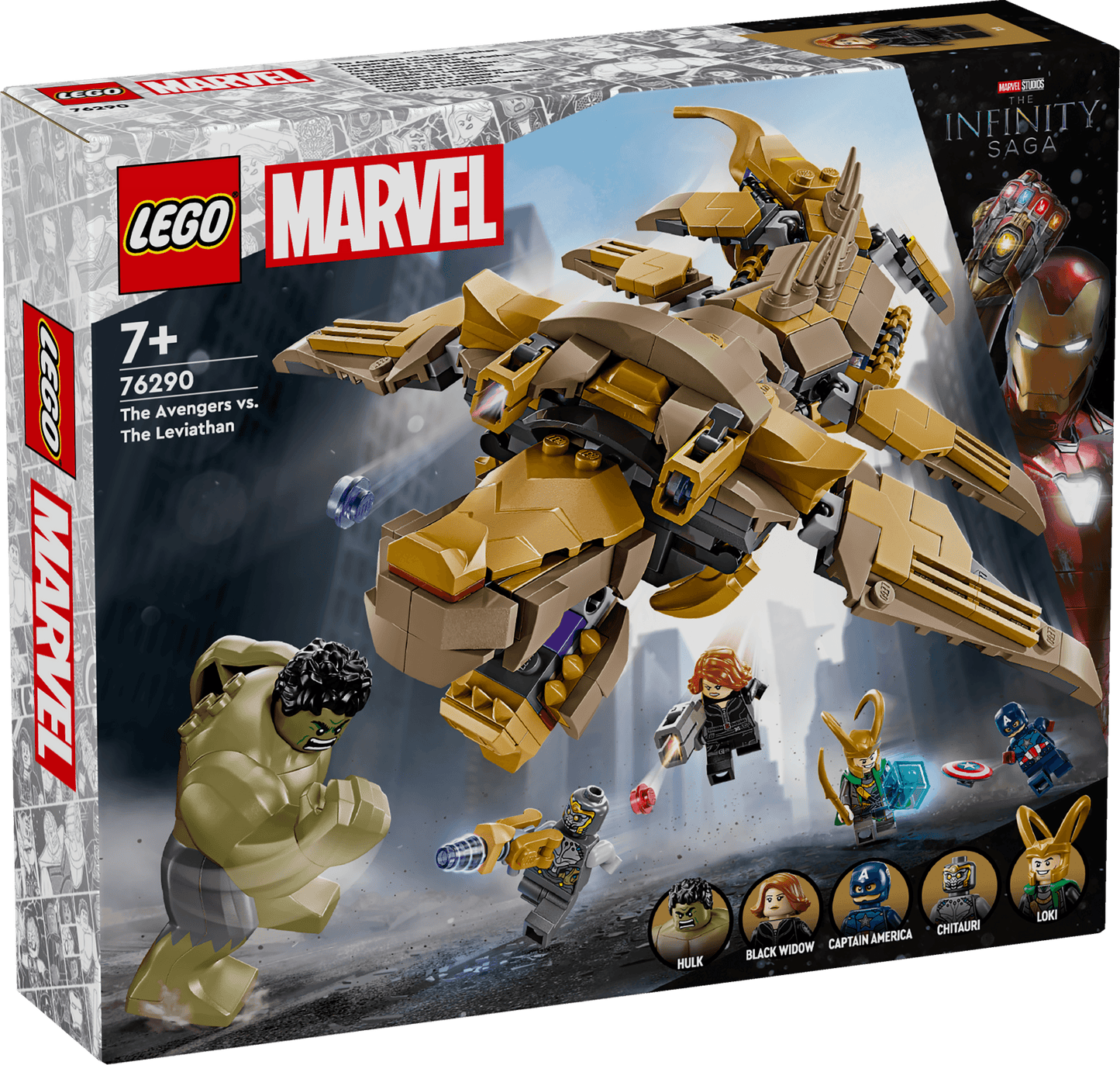 LEGO De Avengers vs. de Leviathan 76290 Superheroes