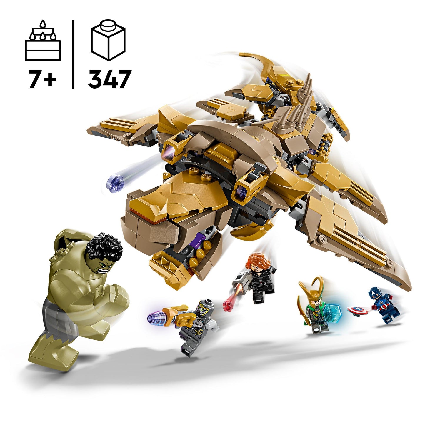 LEGO De Avengers vs. de Leviathan 76290 Superheroes