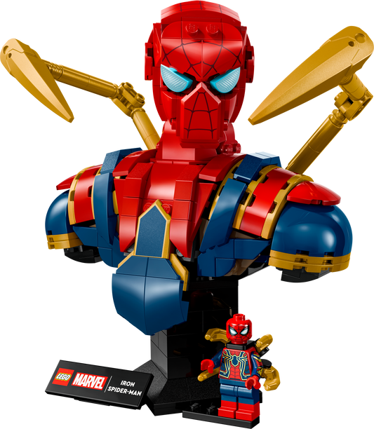 LEGO Iron Spider-Man bust 76326 Superheroes
