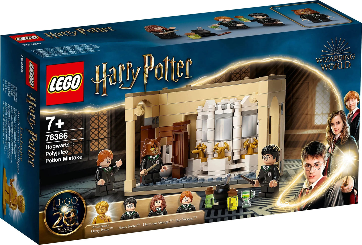 LEGO Wisseldrank vergissing inclusief gouden Harry Potter 76386 Harry Potter