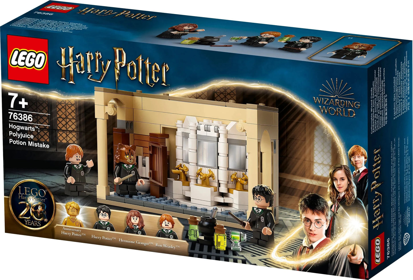 LEGO Wisseldrank vergissing inclusief gouden Harry Potter 76386 Harry Potter