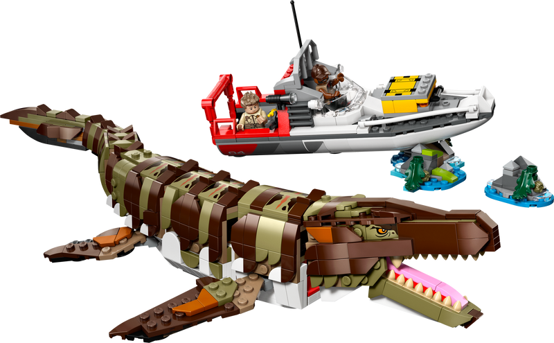 LEGO Buildable Mosasaurus Boat Mission 76974 Jurassic World