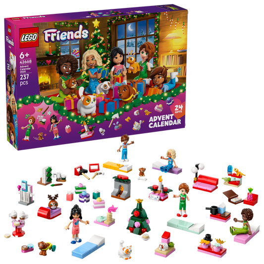 LEGO Friends Adventskalender 2025 42668 Friends (Pre-Order: september)