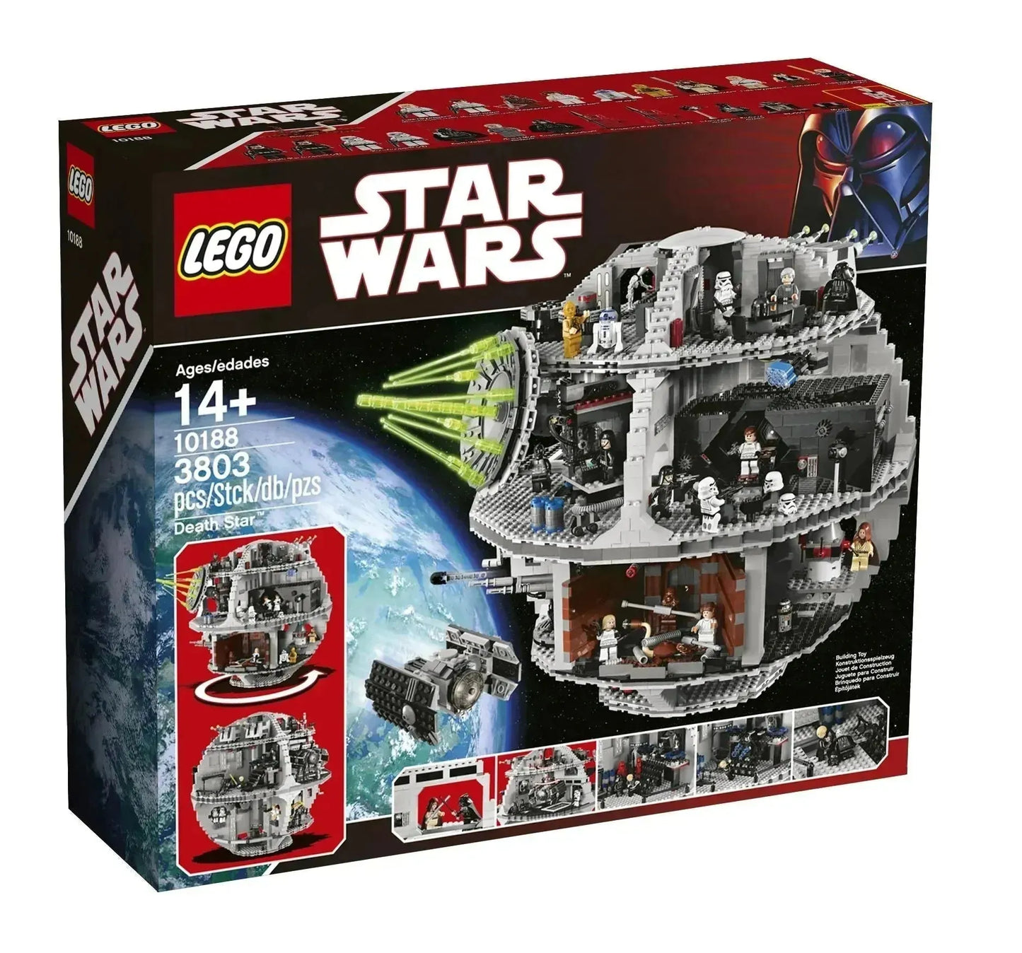 LEGO The DeathStar 2008 10188 Star Wars