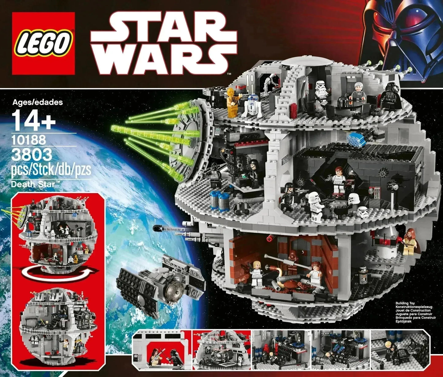 LEGO The DeathStar 2008 10188 Star Wars