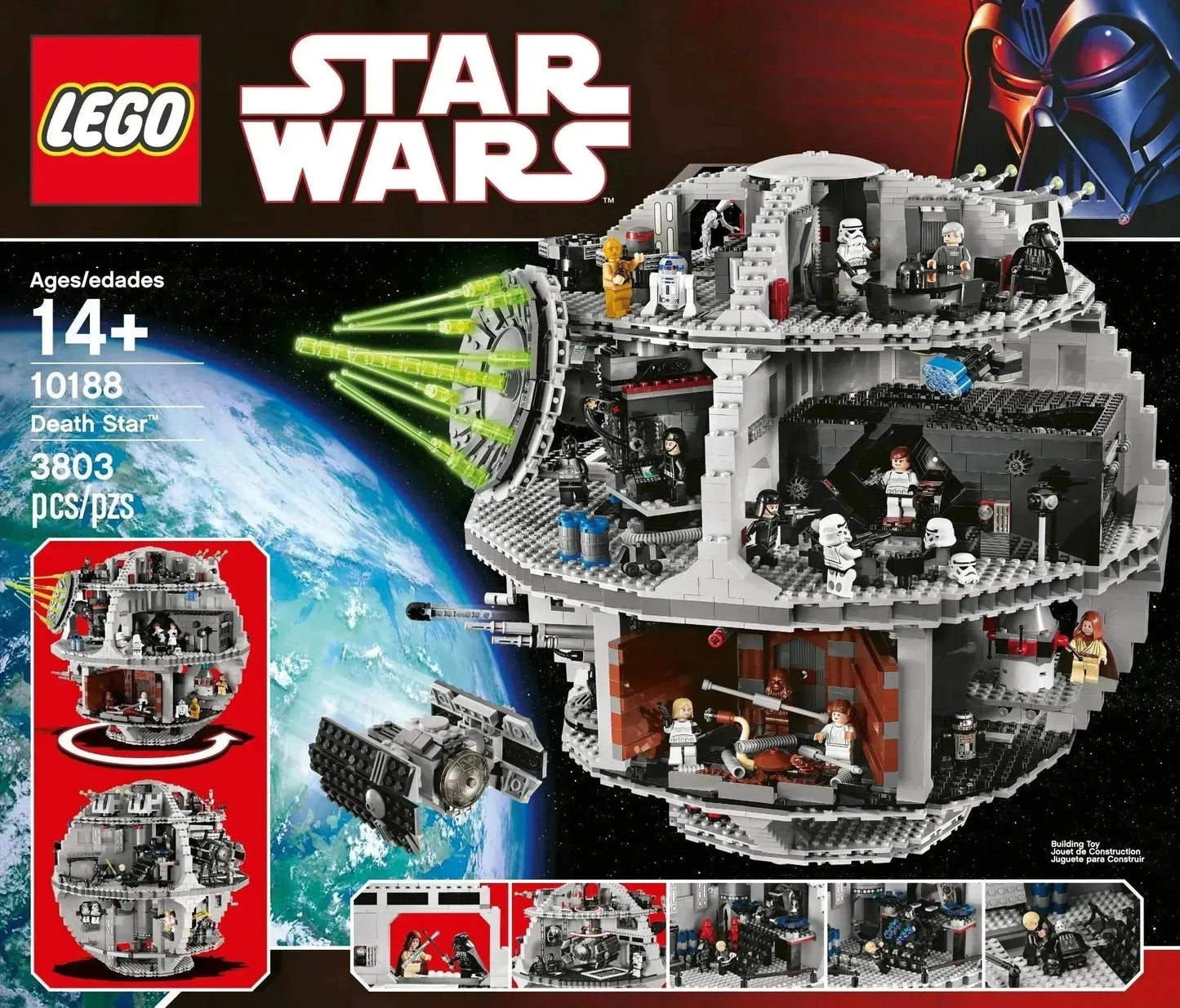 LEGO The DeathStar 2008 10188 Star Wars