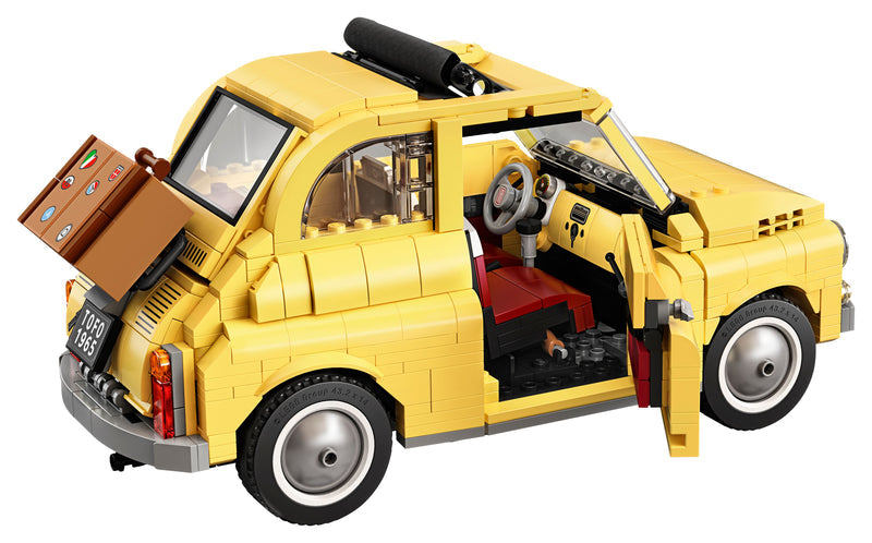 LEGO Fiat 500 geel 10271 Creator Expert