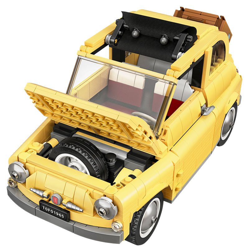 LEGO Fiat 500 geel 10271 Creator Expert