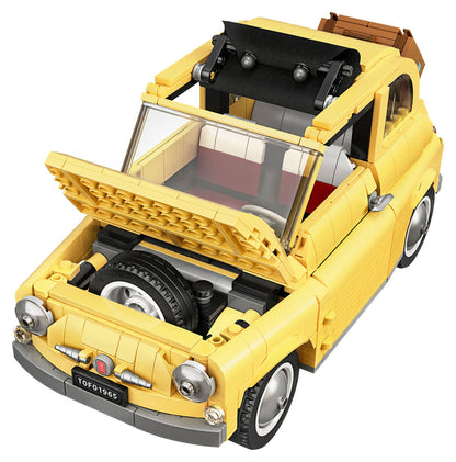 LEGO Fiat 500 geel 10271 Creator Expert