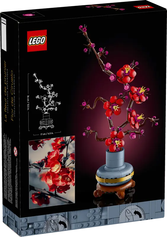 LEGO Japanse abrikoos 10369 Botanische Collectie (Pre-Order: 1-8)