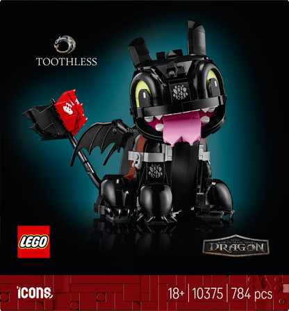 LEGO Hoe tem je een draak: Tandloos 10375 Icons