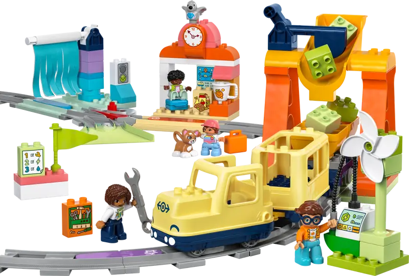 LEGO Grote interactieve buurttrein 10428 DUPLO (Pre-Order: januari 2025)