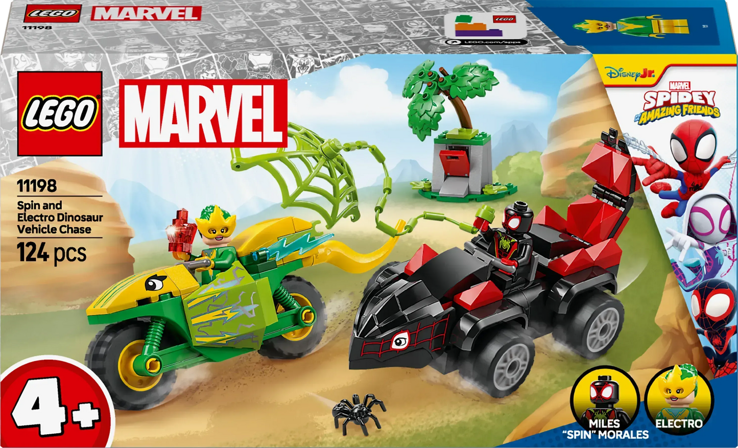 LEGO Spidey und elektrisches Dino-Auto 11198 DUPLO