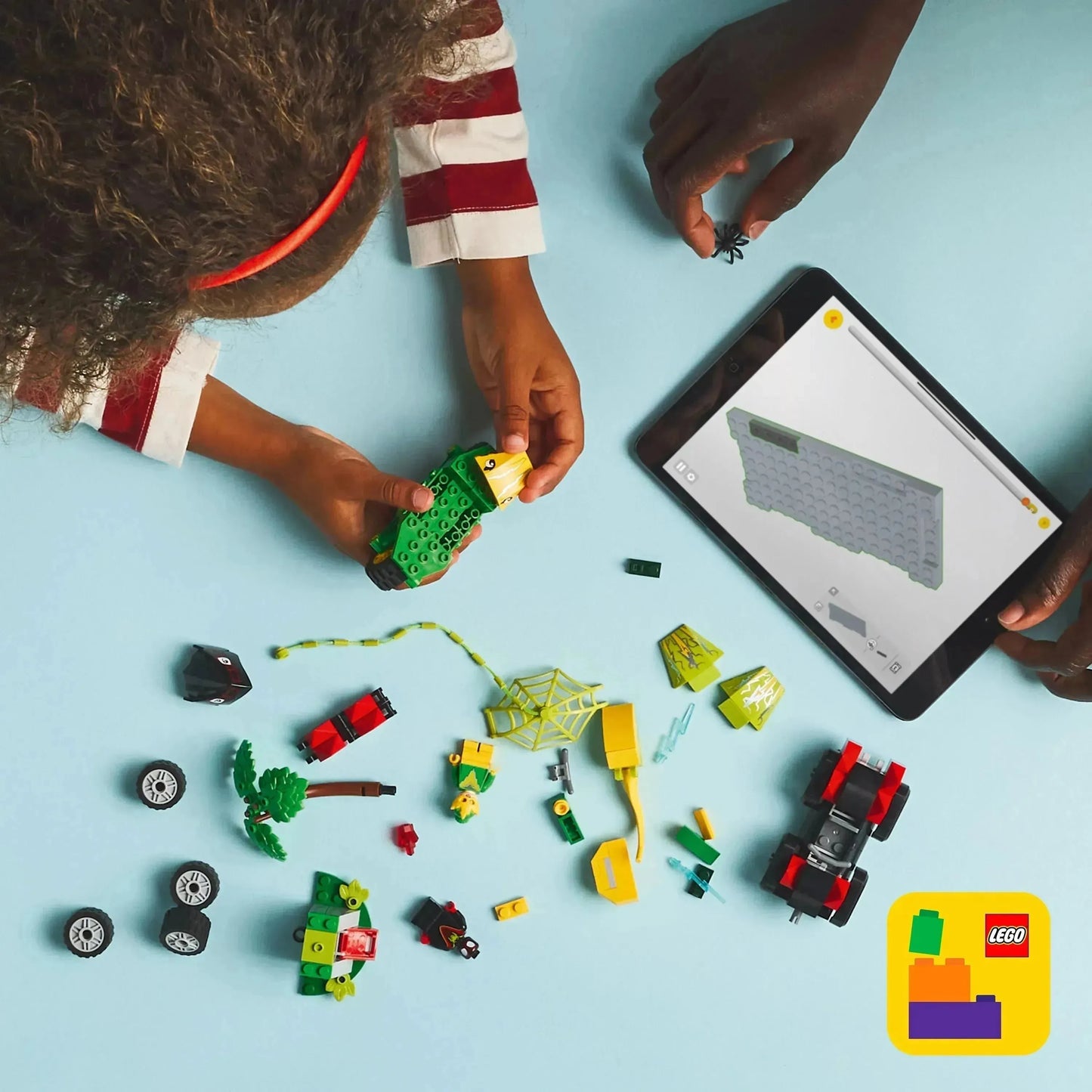 LEGO Spin en Electrische dino auto 11198 DUPLO