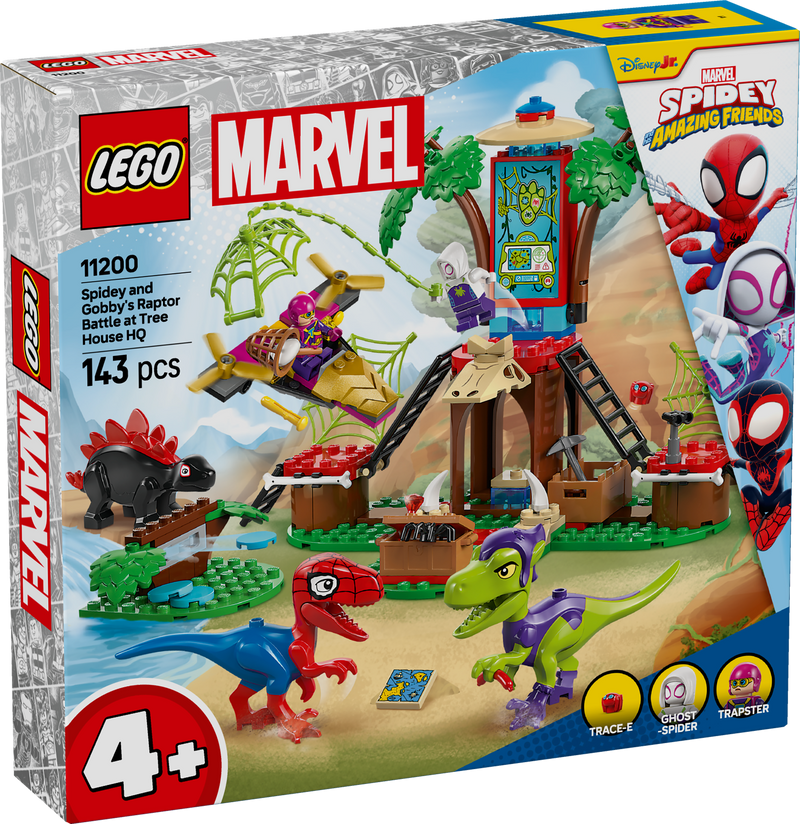 LEGO Spidey en Gobby's Rapture strijd bij de boomhut 11200 Spidey