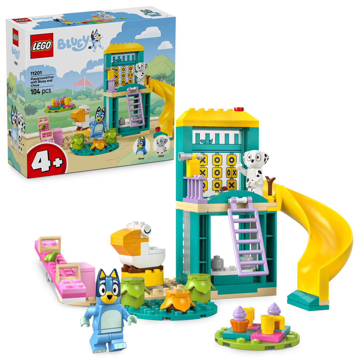 LEGO Bluey en Chloé: Speelplezier in de speeltuin 11201 DUPLO Bluey (Pre-Order: juni)