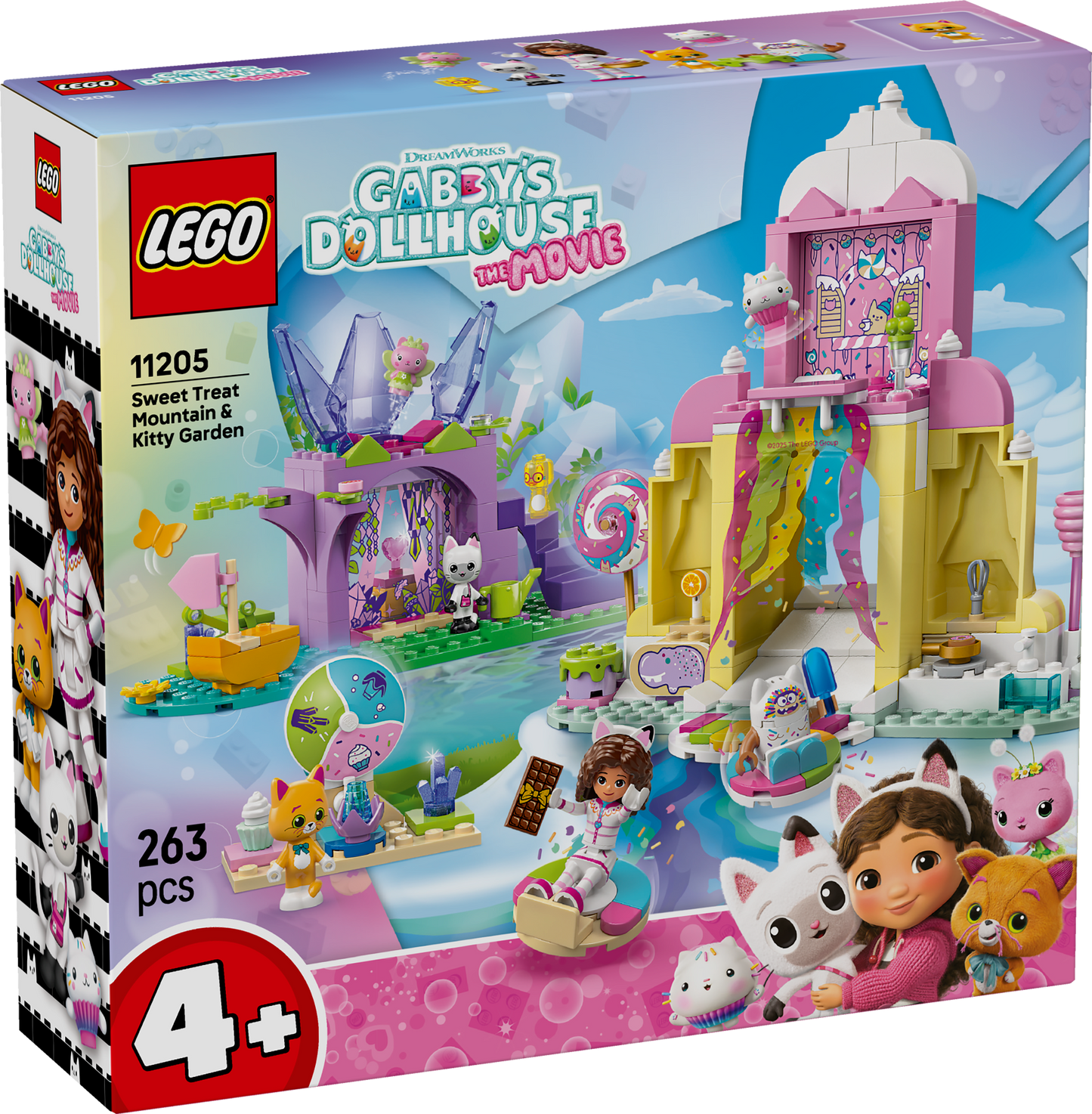 LEGO Snoepjesberg en kittentuin 11205 Gabby's Dollhouse