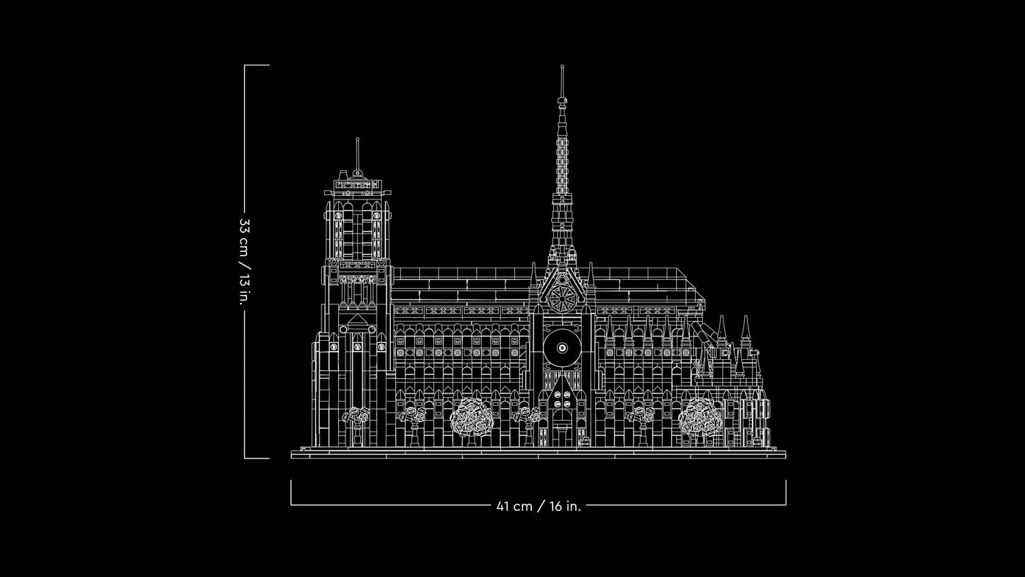 LEGO Die Notre-Dame de Paris 21061 Architektur