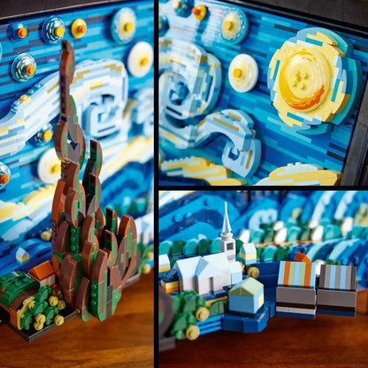 LEGO Vincent van Gogh The Starry Night 21333 Ideas