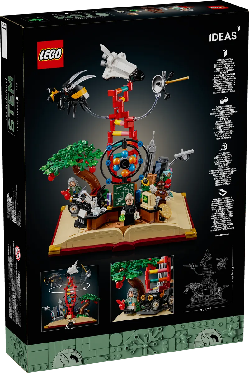 LEGO De ontwikkeling van Stem 21355 Ideas