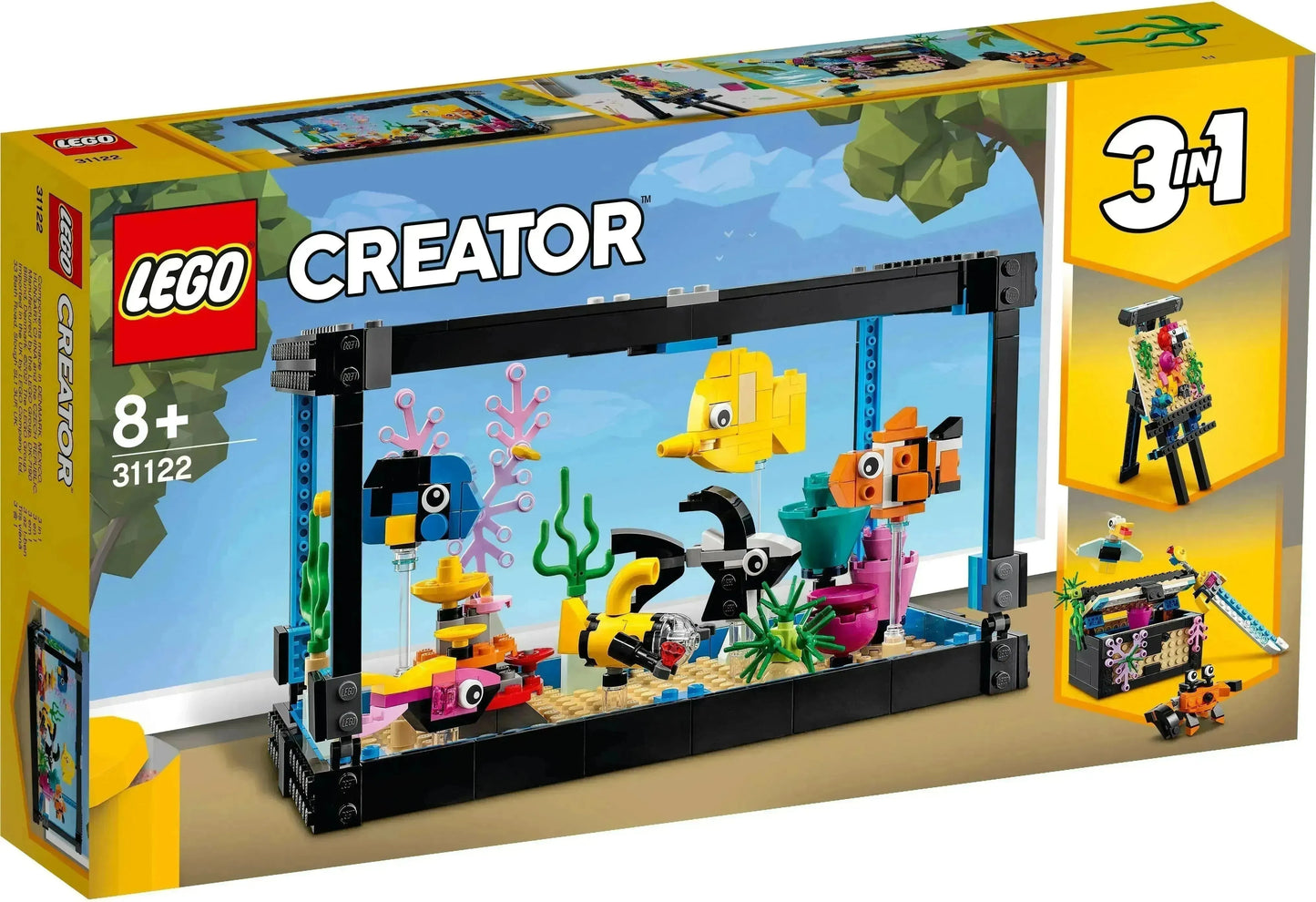 LEGO Aquarium met vissen 31122 Creator