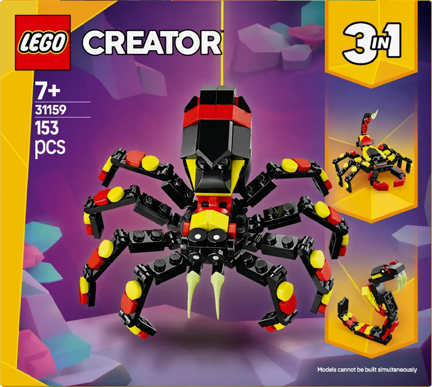 LEGO Wilde dieren: Spannende Spin 31159 Creator 3-in-1