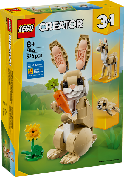 LEGO Cute Bunny 31162 Creator 3-in-1 (Pre-Order: January 2025)