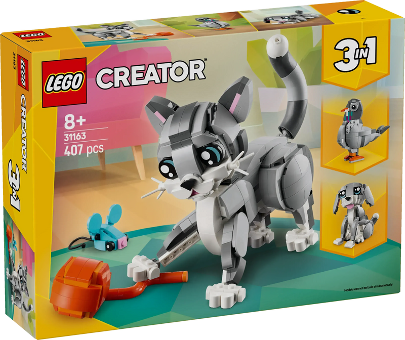 LEGO Speelse kat 31163 Creator 3-in-1