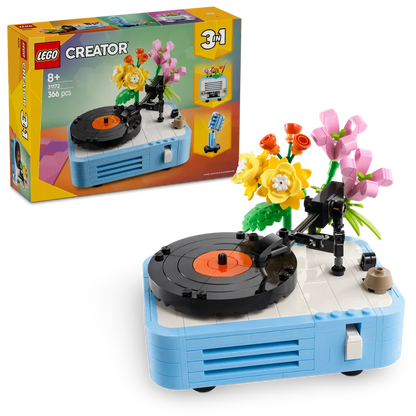 LEGO Platenspeler met bloemen 31172 Creator