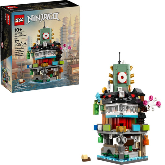 LEGO Micro NINJAGO City: Bouw je eigen mini NINJAGO stad 40703 Ninjago