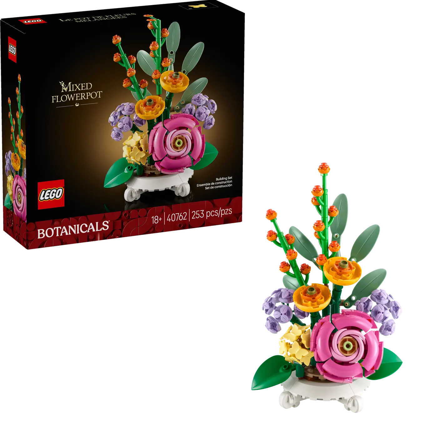 LEGO Gemengde bloempot 40762 Botanical