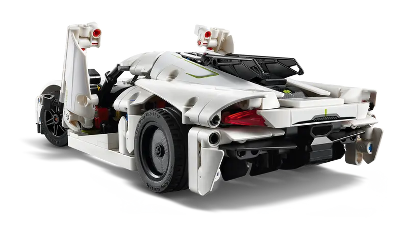 LEGO Koenigsegg Jesko Absolut Hypercar (wit) 42184 Technic