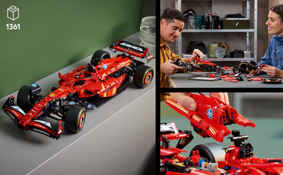LEGO Formule 1 auto 42207 Ferrari SF24 Technic