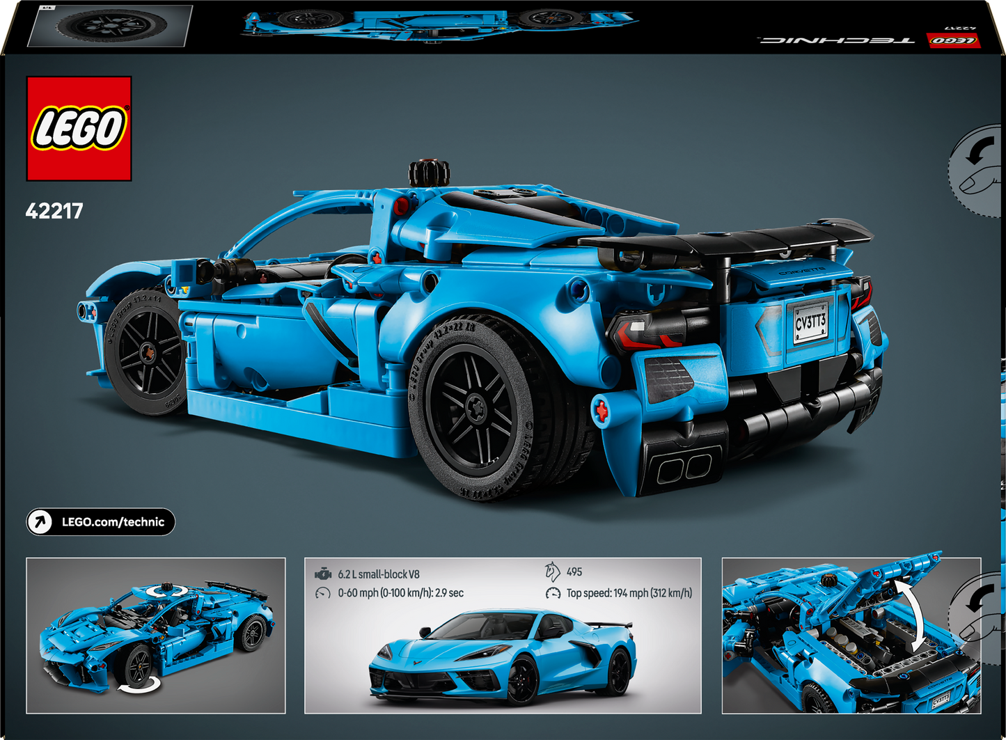 LEGO Chevrolet Stingray 42217 Technic