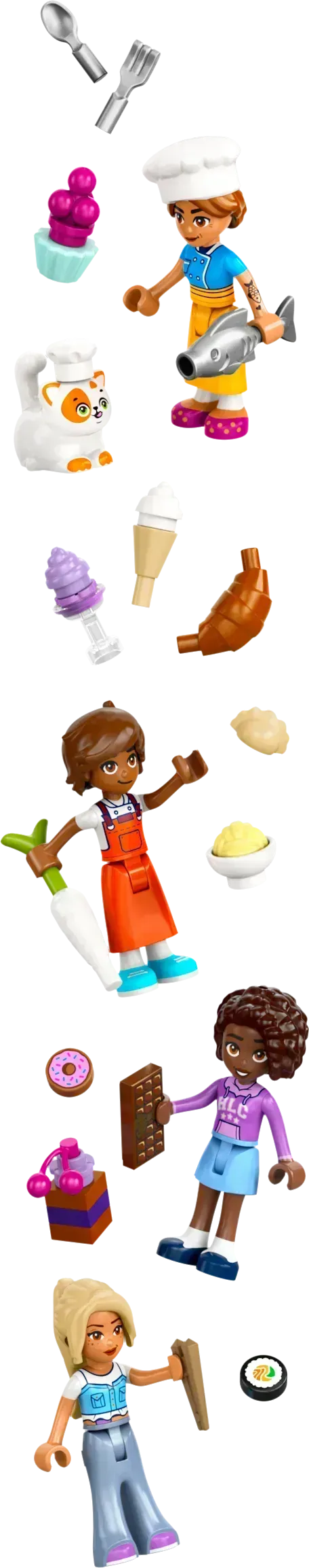 LEGO Kookles in het restaurant 42655 Friends -  - LEGO