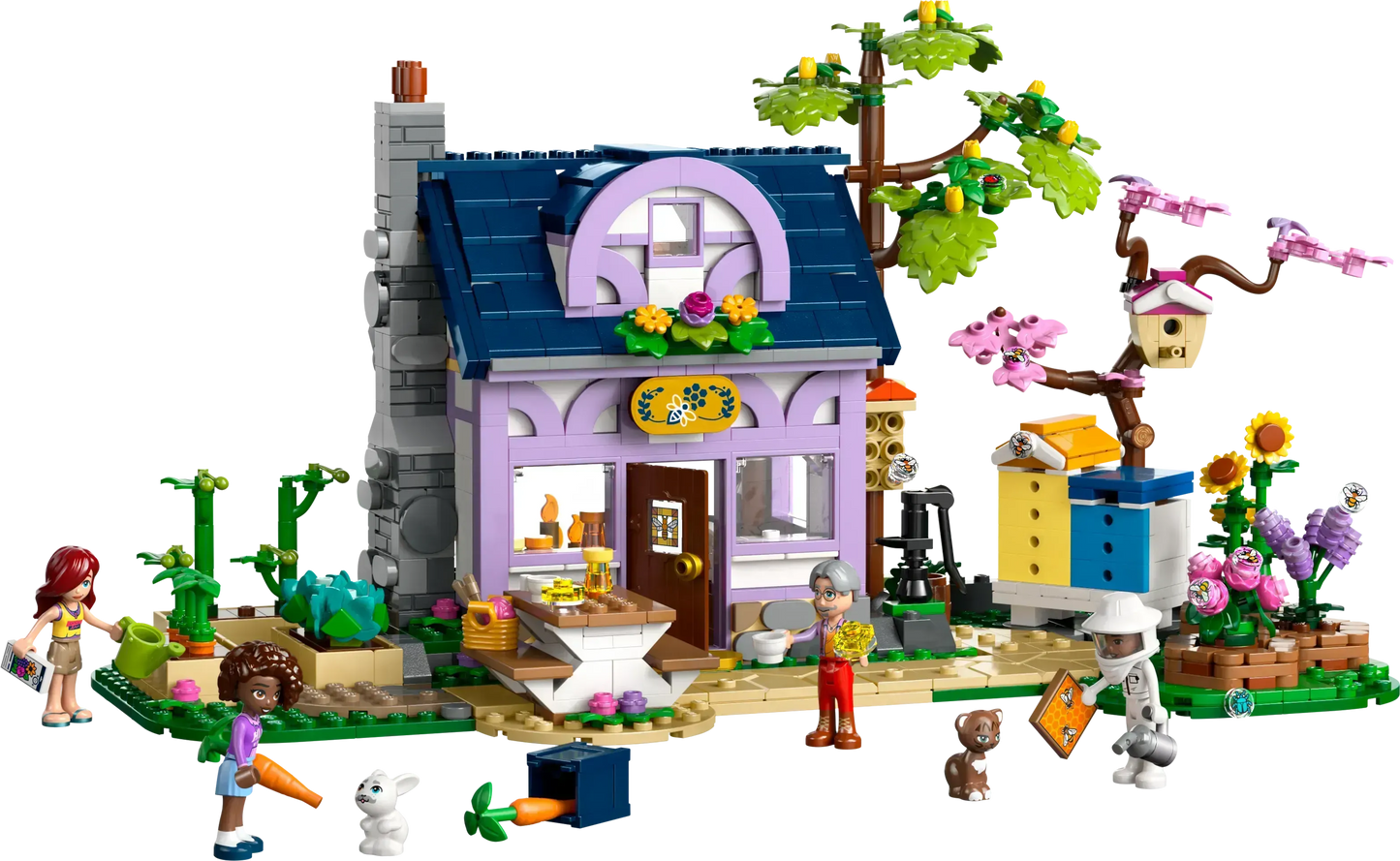 LEGO Imkerhuis en bloemen 42669 Friends