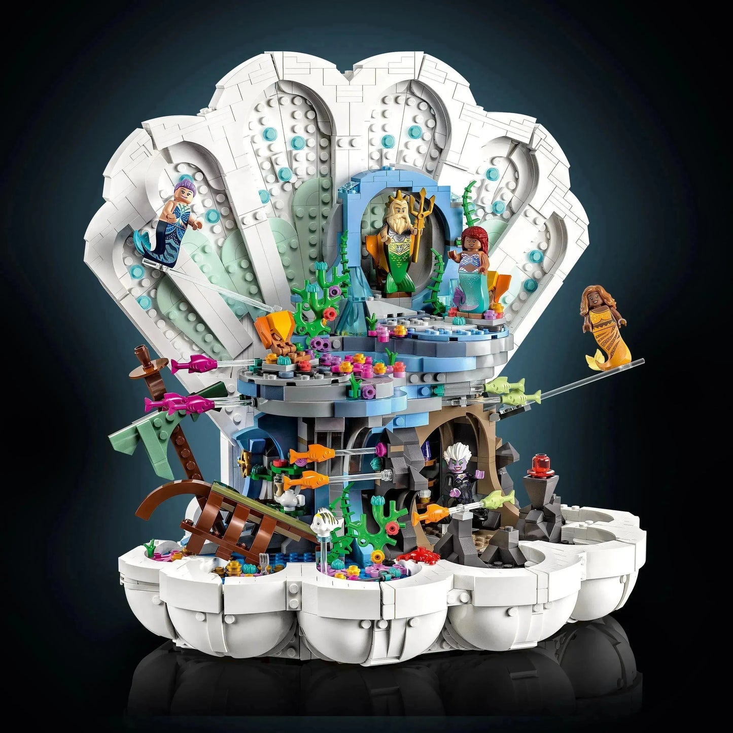 LEGO De Kleine Zeemeermin koninklijke schelp 43225 Disney