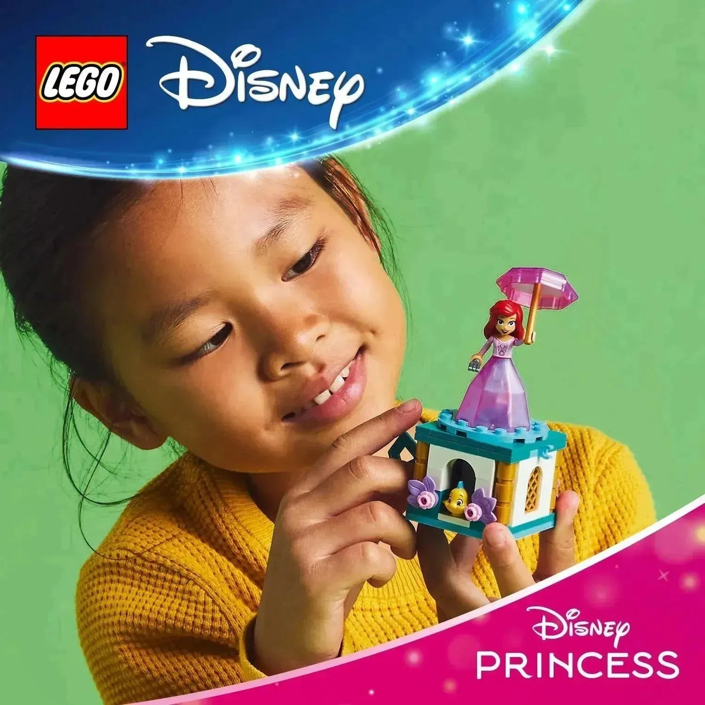 LEGO Draaiende Ariel 43259 Disney